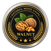Walnut smoking-wood tin