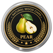 Pear smoking-wood tin