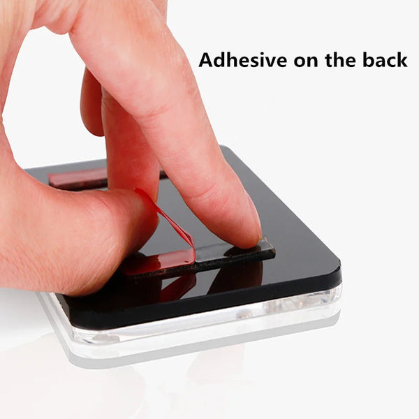 MyBar: Magnetic Adhesive Label Holder