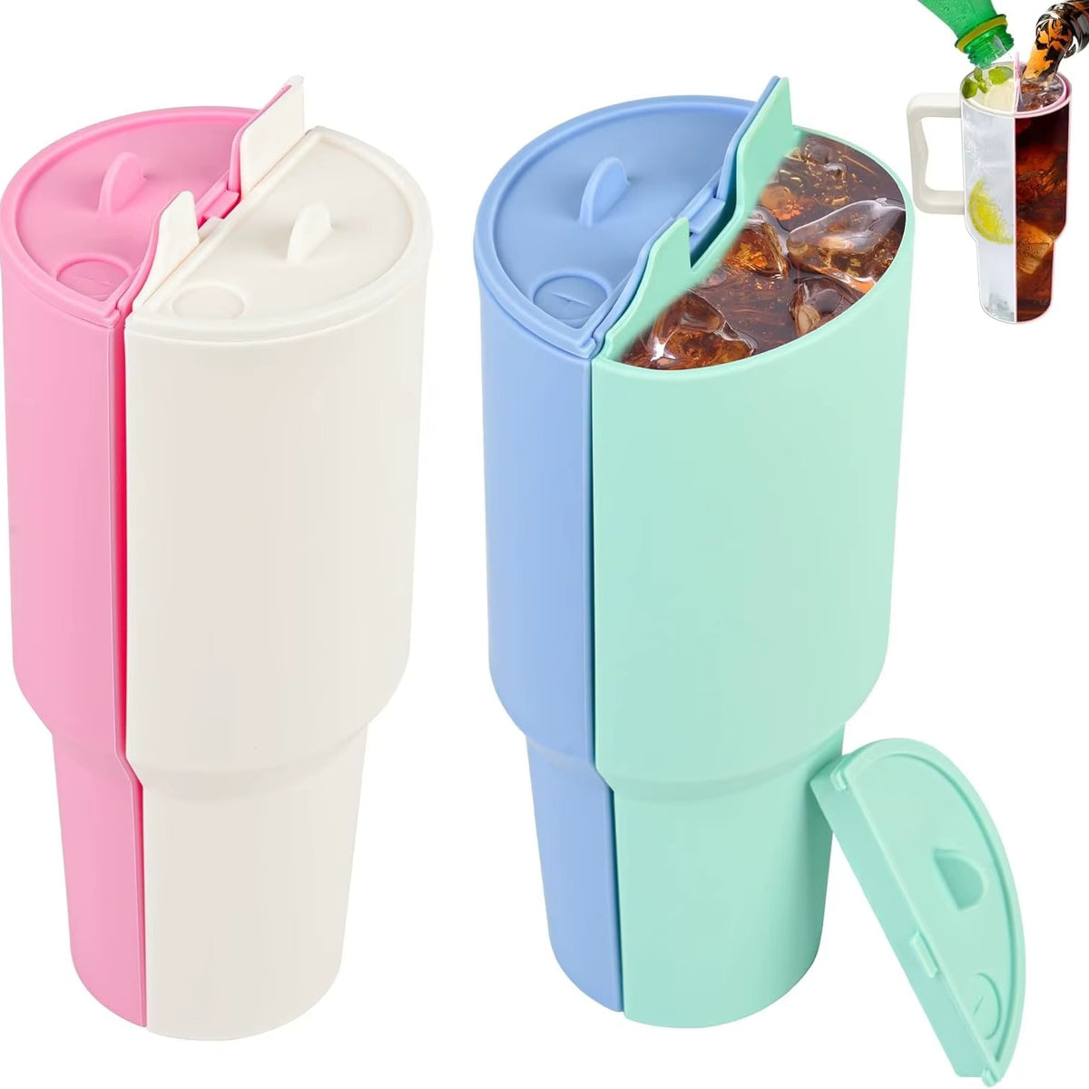 MyBar Split Sip Drink Divider
