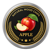 Apple smoking-wood tin